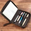 100% Genuine Leather Notebook Planner Book Cover A6 For MD Diary Original Journal Drawing Sketchbook Planner Pouch 1