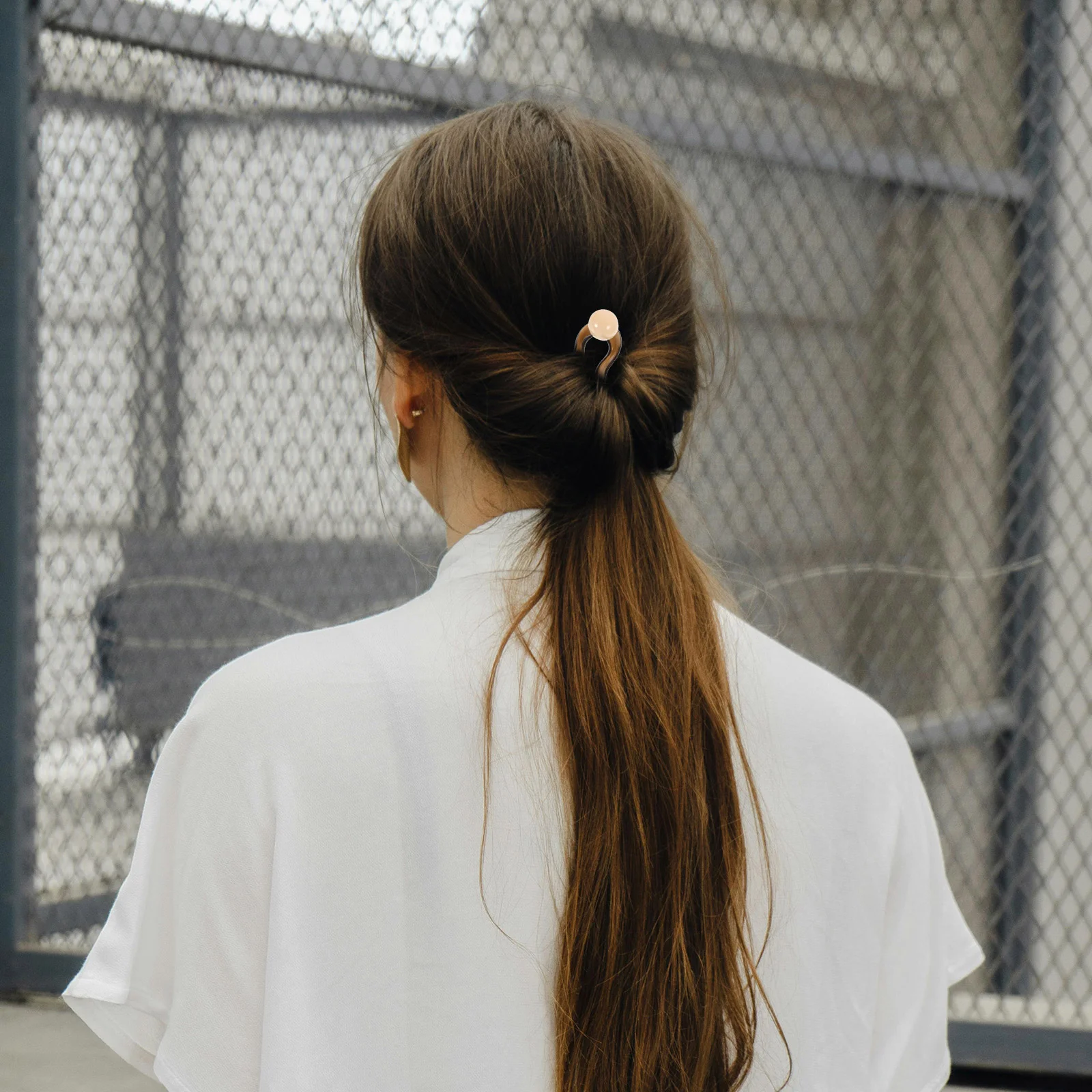 4 Pcs Hairpin Fashion Elegant Stick Children's Hairpins Accessories for Girls DIY Chignon Bun Summer U-shaped Accessory