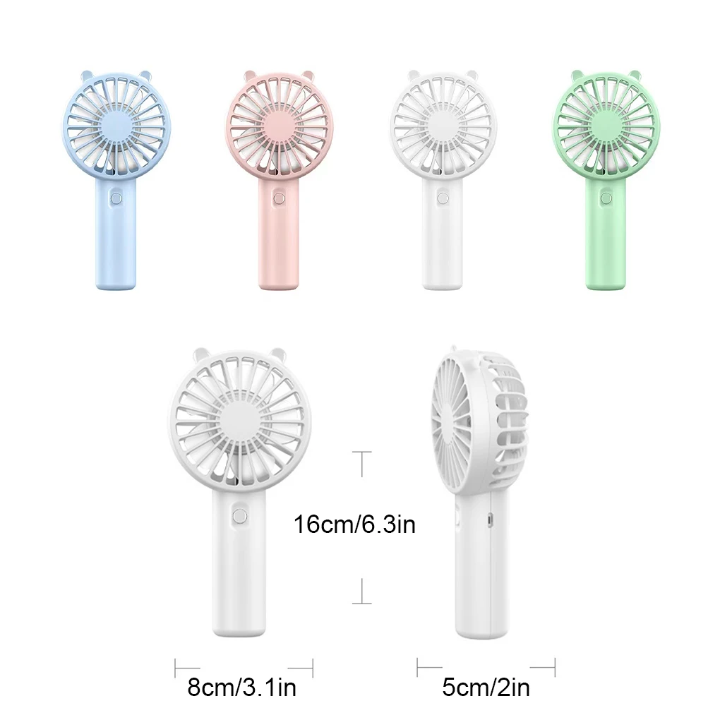 휴대용 팬 휴대용 미니 USB 충전식 조용한 팬 테이블 메이크업 속눈썹 쿨러 어린이 야외 사무실 여행 공기 냉각기 팬