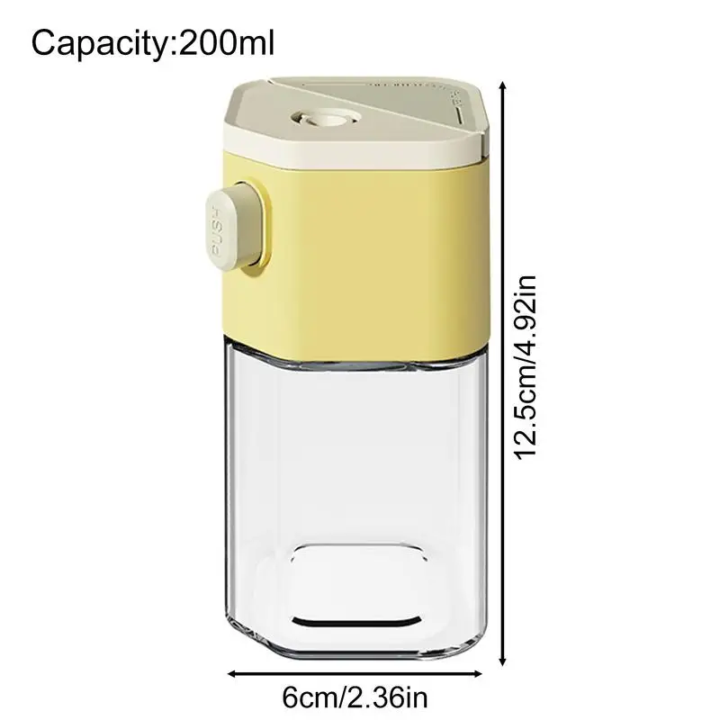 Salt Dispenser Seasoning Bottle 0.5g Quantitative Food Jars & Canisters Salt Shakers For Precise Measuring Shaker Bottle