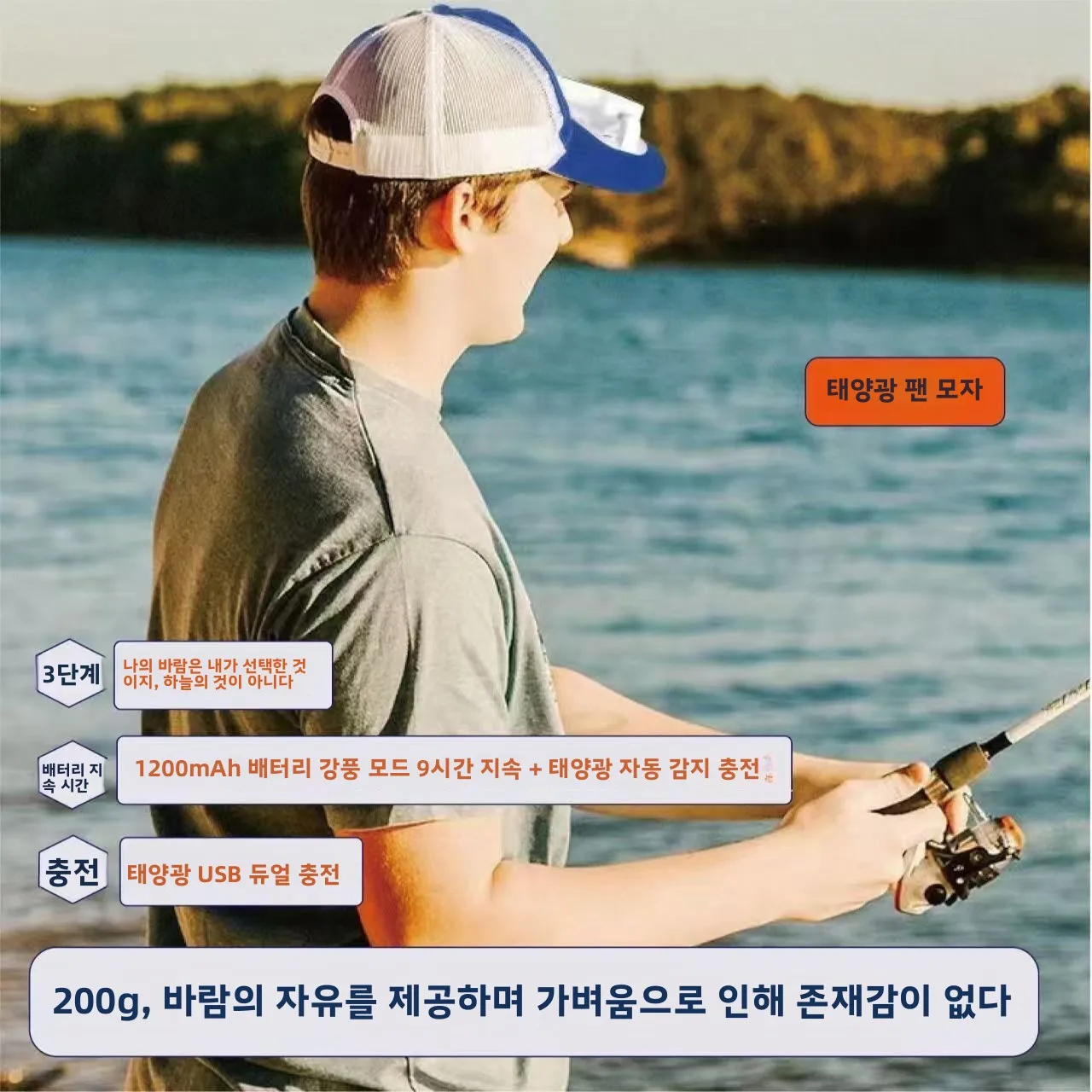 태양열 팬 모자 통기성 자외선 차단 캡 야외 낚시 캠핑 하이킹 여행 나들이용 팬이 있는 자외선 차단 모자