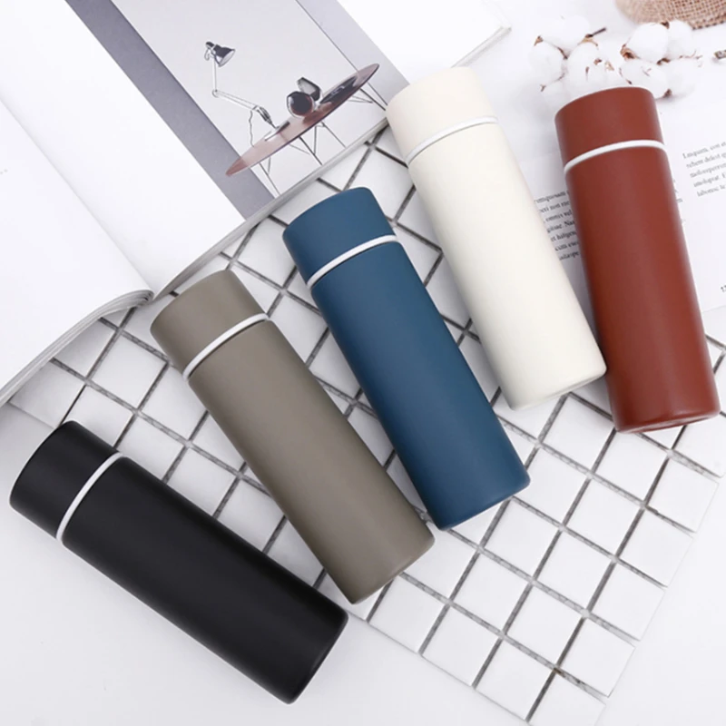 

Mini Portable Stainless Steel Beverage Thermos Water Bottle Coffee Thermos 2023 New Fashion Simple Vacuum Cups Home School Cup