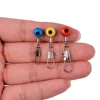 20pcs Fishing Line Hook Swivels Shank Clip Connector Interlock Snap Sea Space Beans Lure Fishing Hooks Connector Pesca Tackle 3