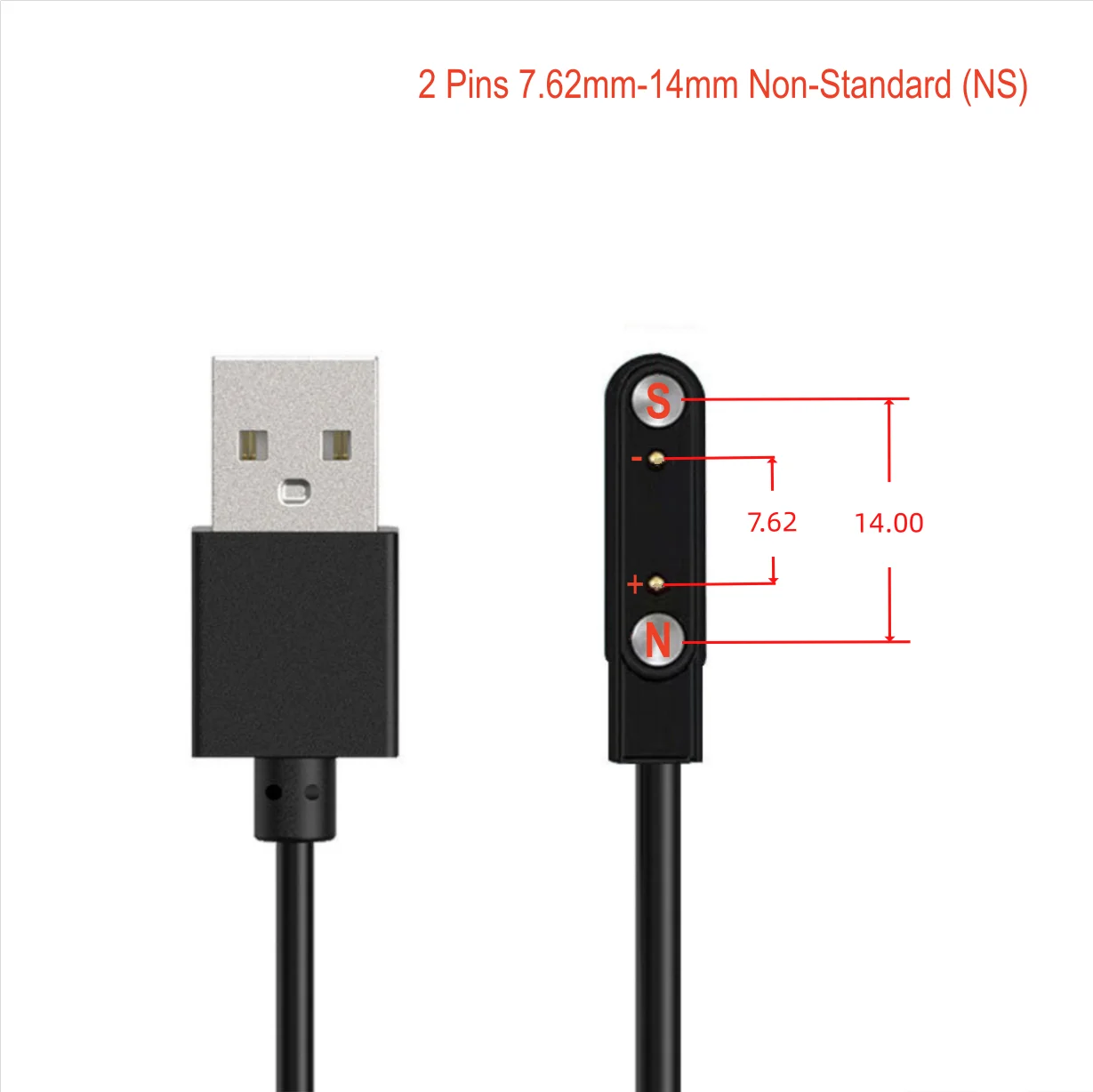ตัวเลือกสินค้า สายชาร์จแม่เหล็ก USB-C สำหรับสมาร์ทวอทช์