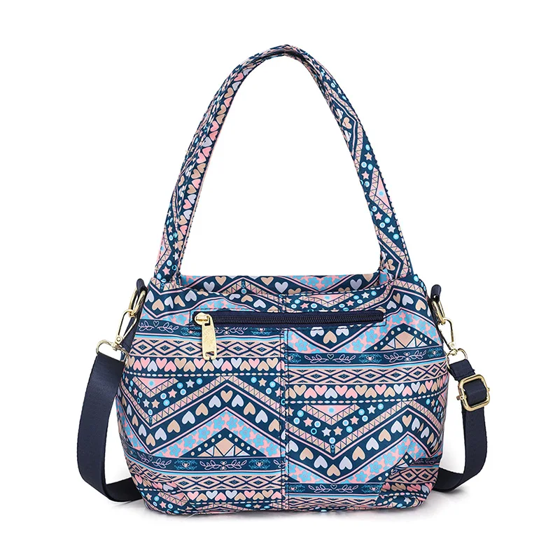 Women Bag Color Printing High Quality Handbag Waterproof Female Oxford Shoulder Messenger Crossbody Bags Tote Pack sac a main