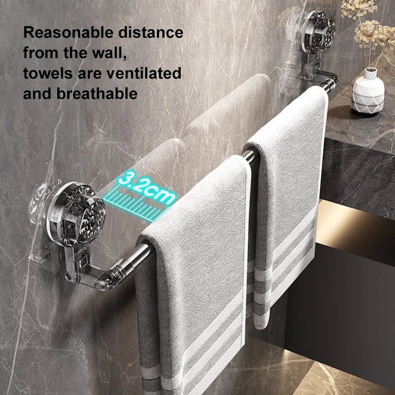 50-100cm Suction Cup Wall Mounted Slipper 3