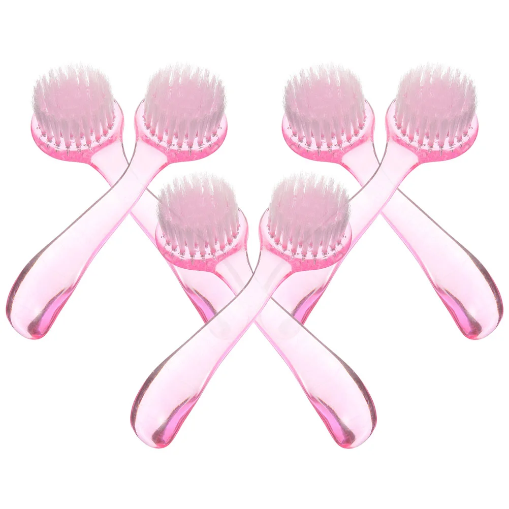 Horn Brush Hand Grip Nail Cleaning Portable Fingernail Scrub Plastic for Manicure motorcycle chain cleaning brush comfortable grip portable motorcycle chain brush bicycle cleaning scrub bike cleaner maintenance