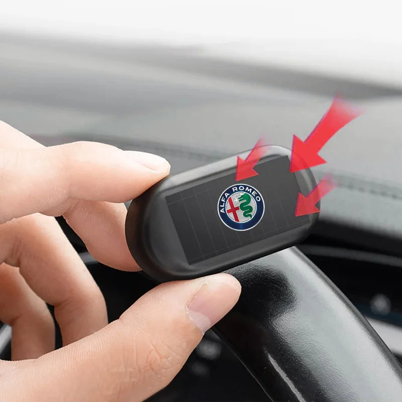 Alfa Romeo Anti-Diefstal LED Alarm - Blauwe LED-verlichting in het donker
