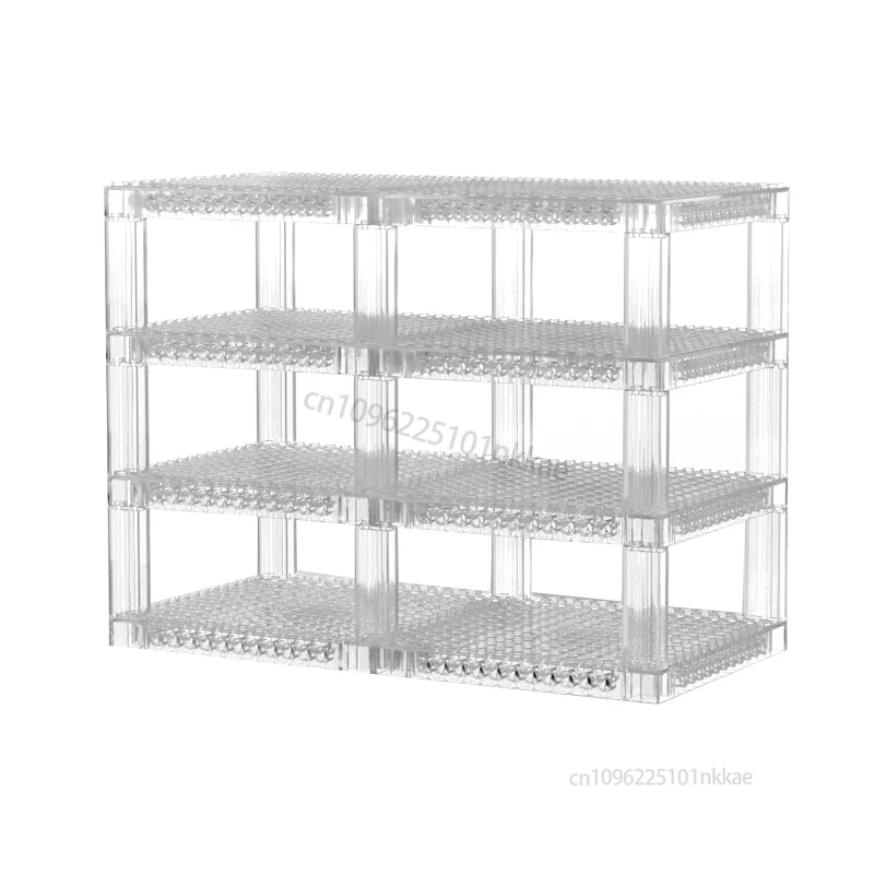16 x 16 Grundplatte 65803 Transparente Figuren Klare Grundplatte Bausteine DIY Stadt Bausteine Kinderspielzeug Geburtstagsgeschenke