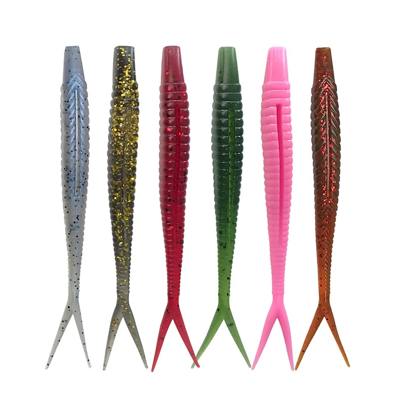 Flukes Fishing Lures Shad Bait Soft Plastic Swimbaits Shad Lure Soft