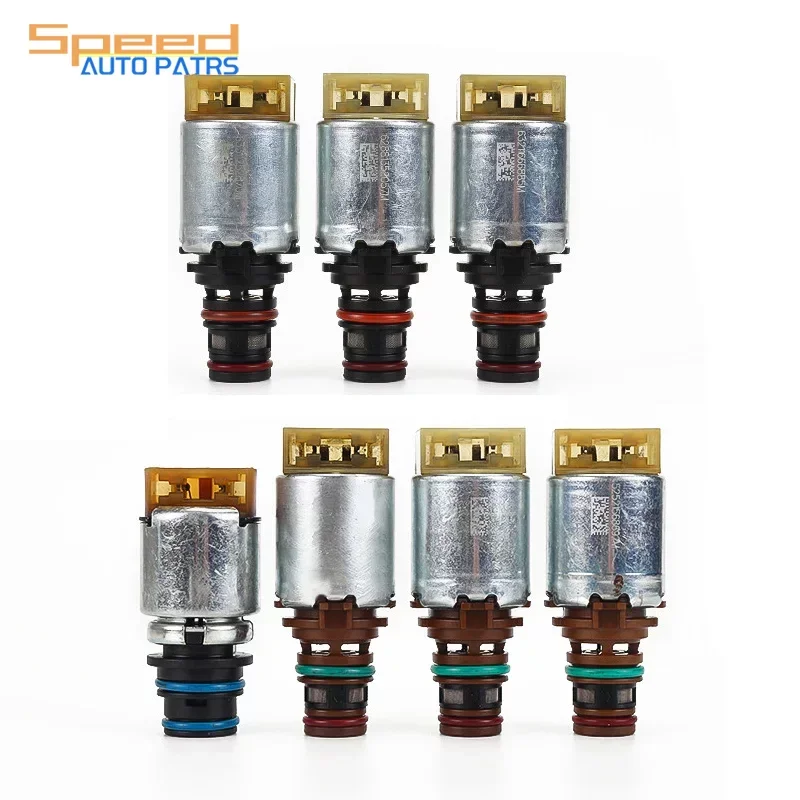 

6R80 7PCS Transmission Valve Body Solenoids Kit Suit For Ford Explorer Ranger Mustang Territory Transit Everest F-150 2011-2017