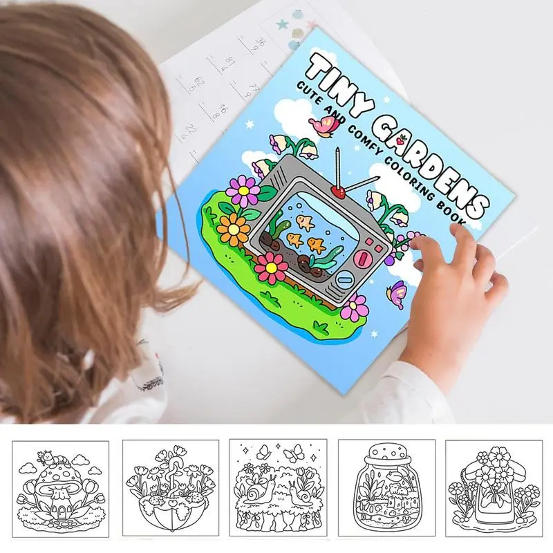 Coloring Book Drawing Notebook For Relaxation Educational Colorful Coloring Book For Travel Holiday Kindergarten Home Nursery