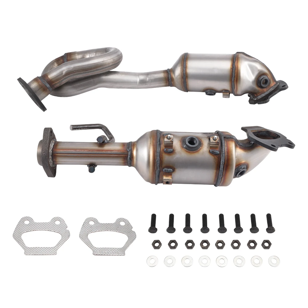 

For Jeep Wrangler 3.6L V6 2012-2017 Front Left & Right Catalytic Converter Exhaust Kit