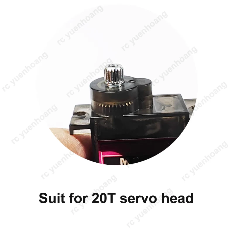 รูปสินค้า อะแดปเตอร์เพลาเซอร์โว 20T สำหรับโดรน RC หุ่นยนต์