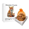 Warm Fox Family Wooden Puzzle Creative Variety Of Special Shapes Creative Gifts For Boys And Girls Birthday Gifts For Adults 2