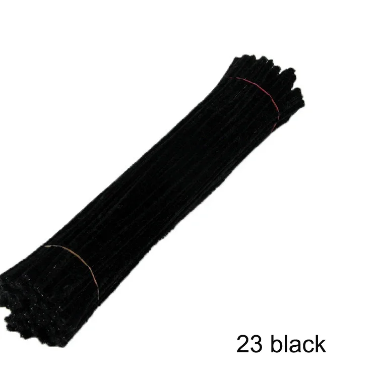 Vibrant 100pcs Chenille Stems for DIY Craft Projects and Educational Play