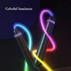 2.8M Children's Luminous Jump Rope Light-up Skipping Ropes USB Rechargeable LED Jumping Rope Kids Adults Fitness Training 3