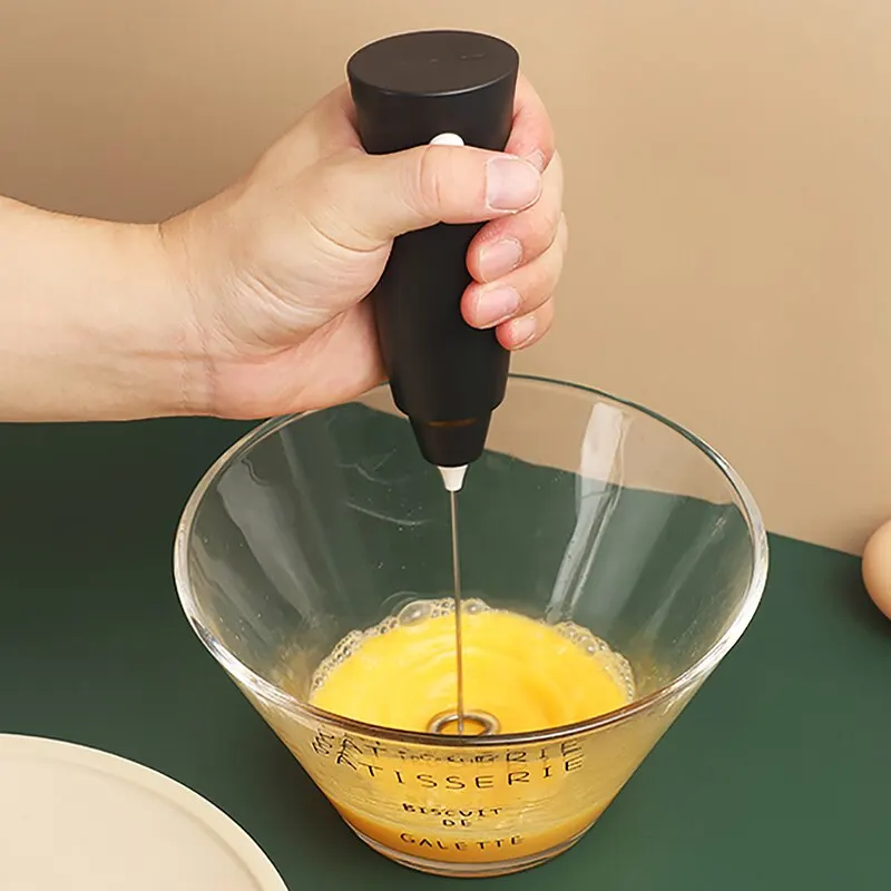 milk frother 1 PCS Milk Frother Handheld Mixer Foamer Coffee Maker Egg Beater Cappuccino Stirrer Mini Portable Blender Kitchen Whisk Tool
