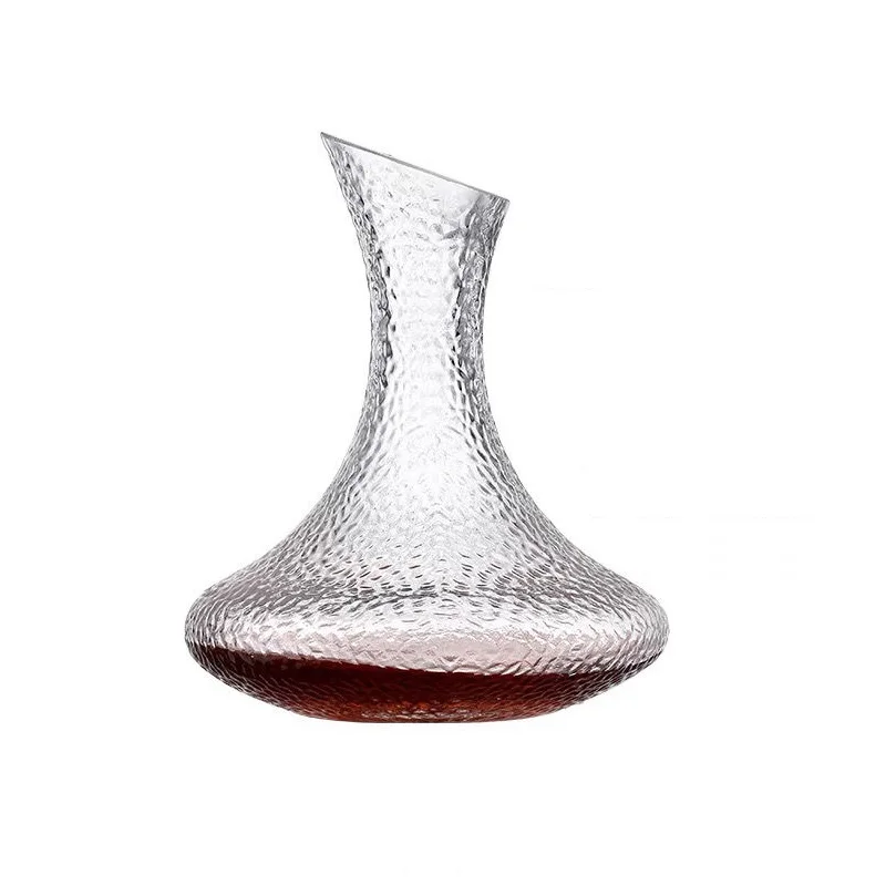 Description Picture 4 of itemHandmade Crystal Decanter, Bottle Jug, Pourer, Aerator for Family Bar, Red Wine Brandy Champagne Glasses, 1700ml