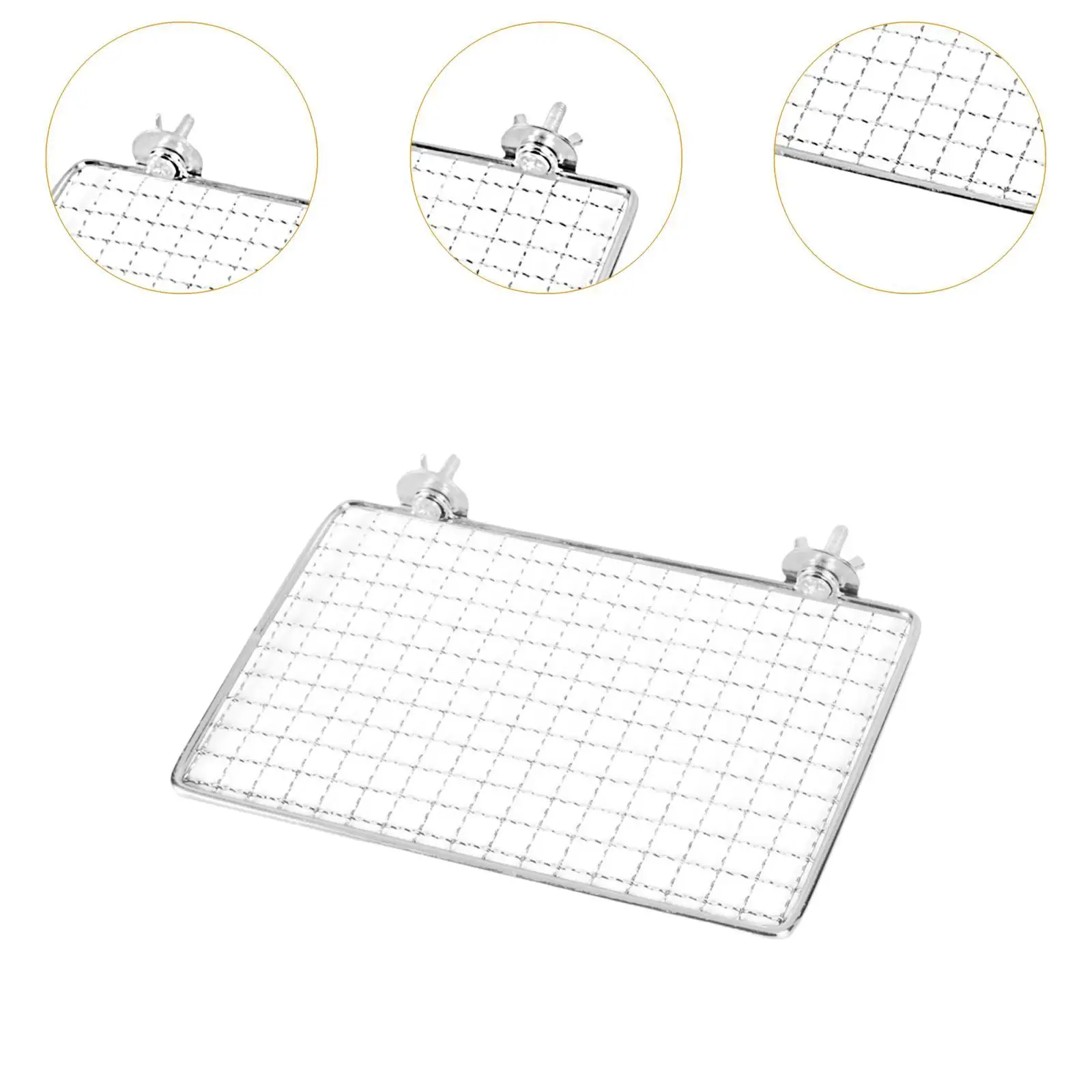 Parrot Perch Stainless Steel Easy to Clean Cage Accessories for Cockatiels Cockatoos Canaries Budgerigars Small to Large Birds