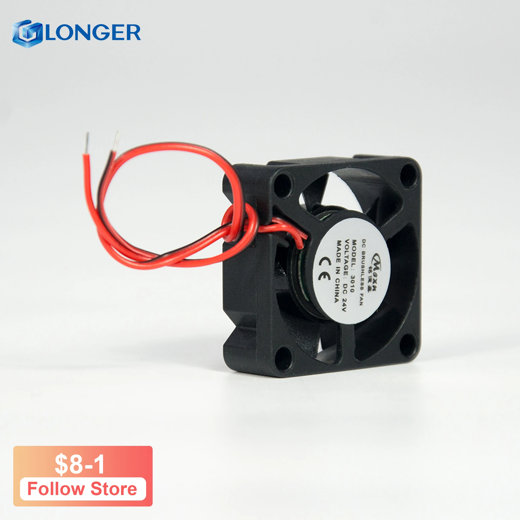 

Longer 3D Printer LK1 LK4 LK4 PRO LK5PRO Cooling Fan 3010 Small Compatible with Alfawise U20 U30 U30 PRO
