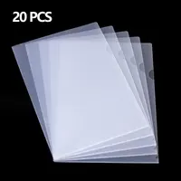 10 to 50 PCS A4 File Folder Desk Organizer Stationery Clear Folder for Documents Office school supplies 6