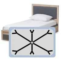 12 pinces élastiques pour draps, attaches pour literie antidérapante, housses de canapé et couvertures, outils ménagers 3