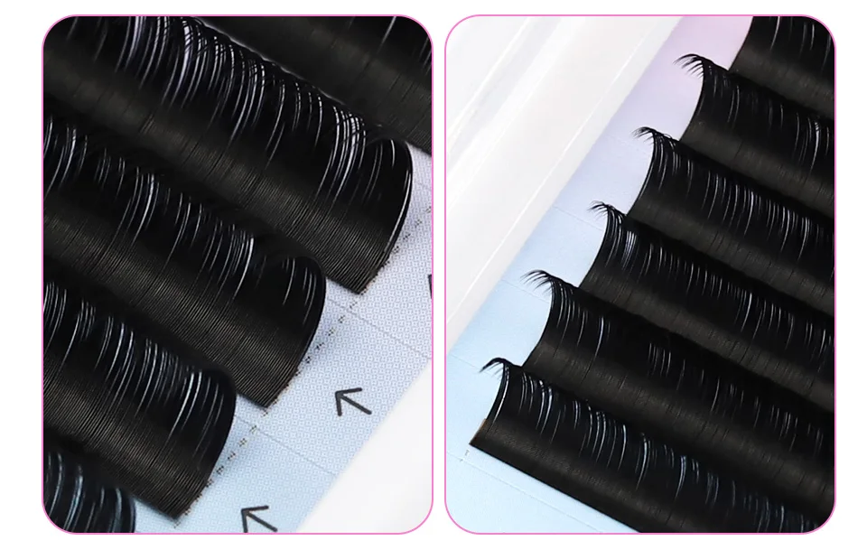 6 Fälle/Lot Lashrujade Alle Größen Einzelne Wimpernverlängerungen Gefälschte Nerz Weiche Natürliche Professionelle Premium Klassische Falsche Wimpern – Detail 16