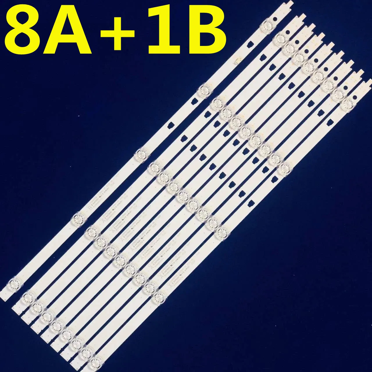 

9PCS LED Strip For LED49D05A-ZC23AG-03 LED49D05B-ZC29AG-01 05A 50C61 LS50A51 U50H3 LT-49MA875 LS50H610G V500DJ6-QE1 4T-C50AHMA