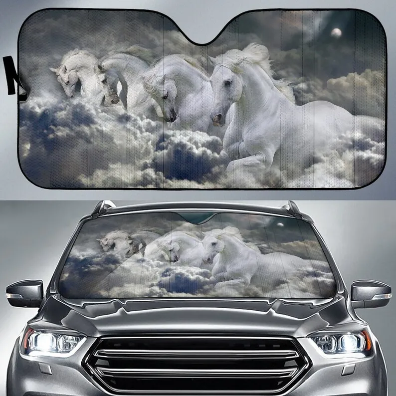 

Out of the Storm Horse Sunshade for Car Windshield