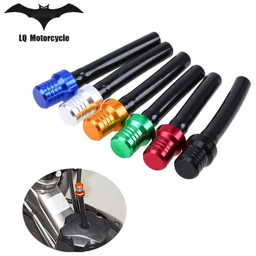 

Motocross ATV Motorcycle Gas Fuel Cap Single Way Valves Vent Breather Hoses Tubes For Quad Dirt Pit Bike Fuel Tank Breather Pipe