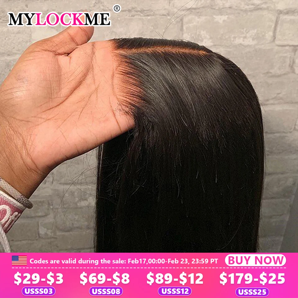 Wear Easy Go Straight Lace Wig 13x4 13x6 360 Lace Front Wigs 6x4 7x5 Pre-Cut Wig Human Hair Ready To Wear Closure human hair wig