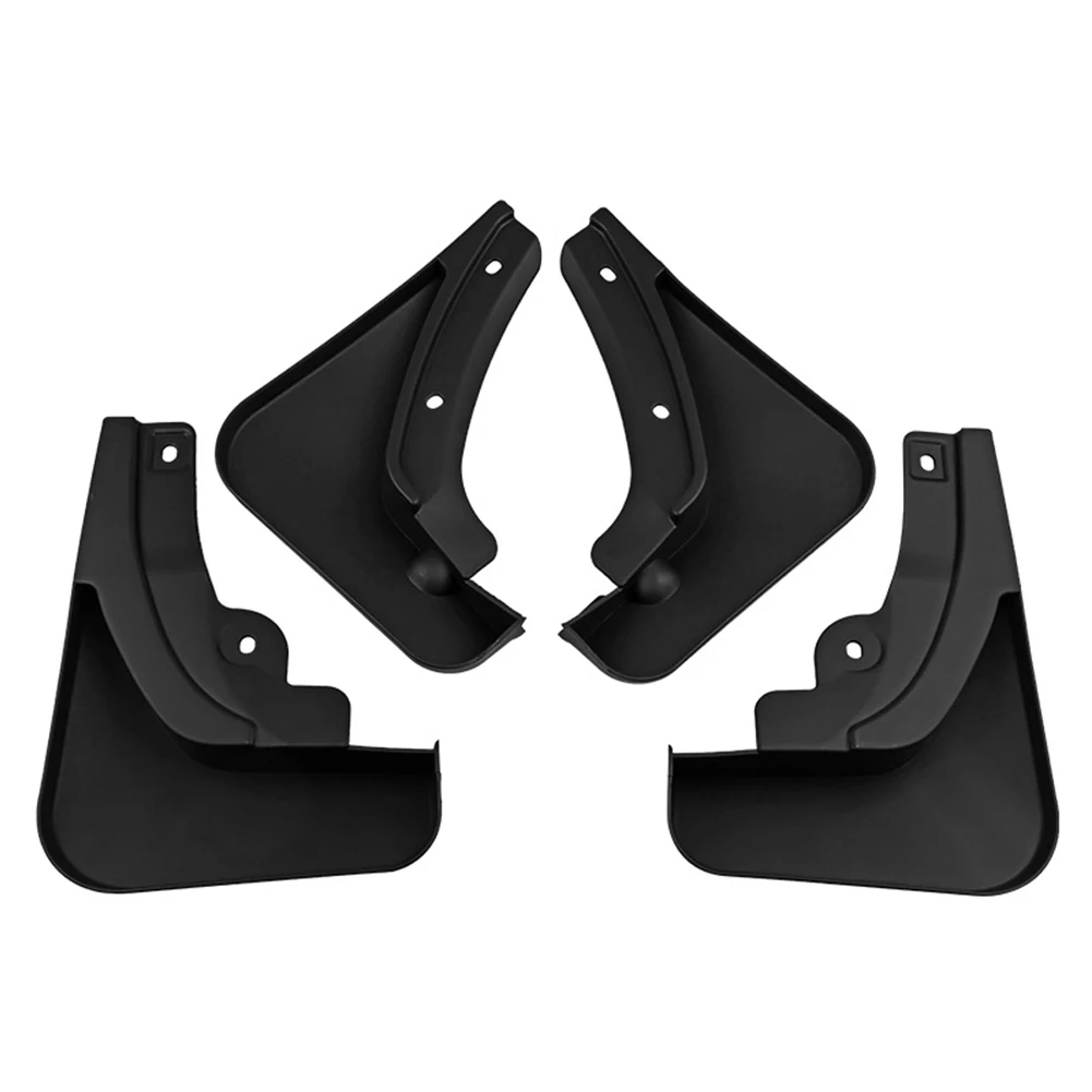 4x Car MudFlaps Black Splash Guards Mud Flaps Guards For Hyundai Ioniq 5  2020-2023 Front Rear Wheels Fender