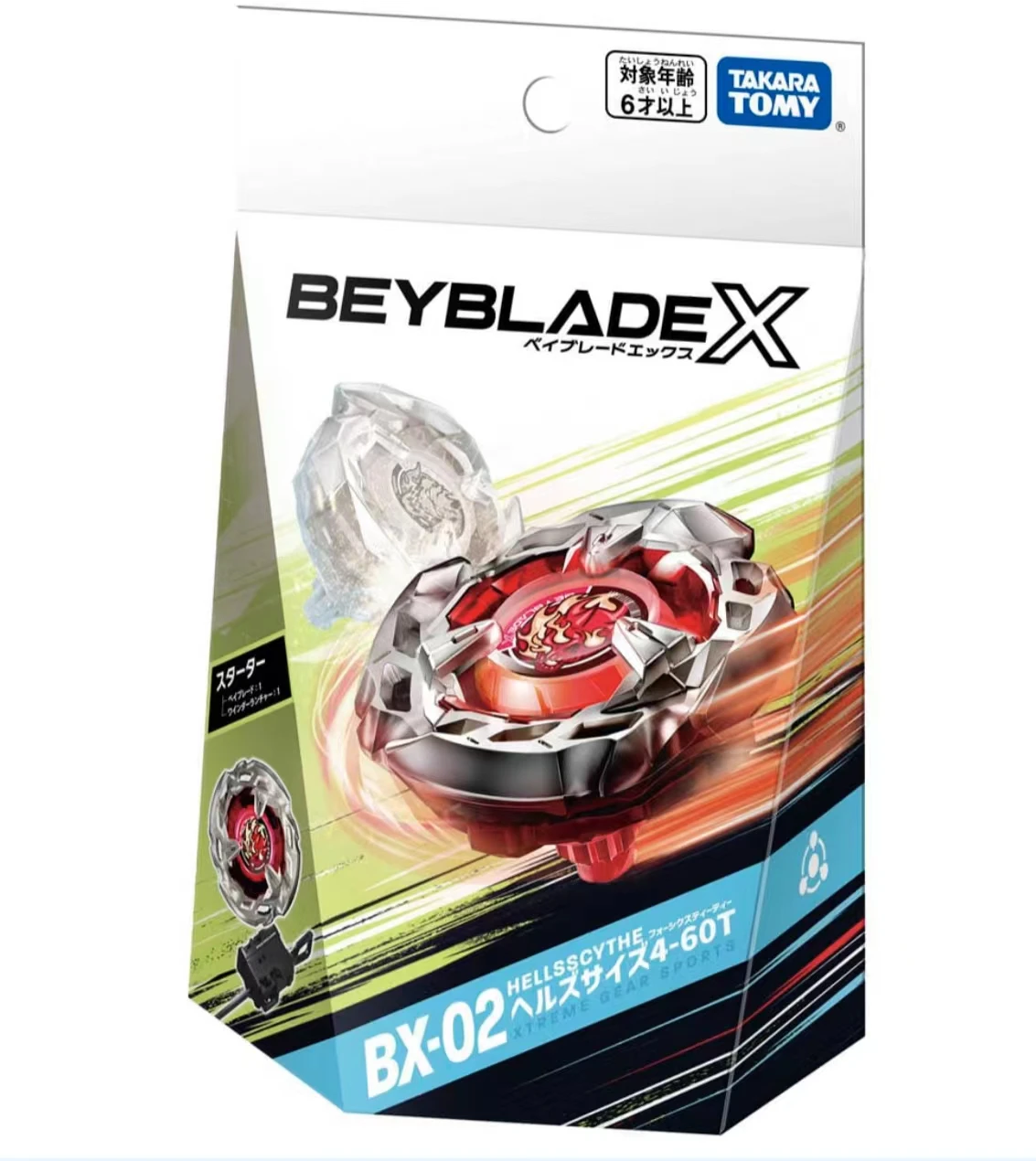 

Официальный BEYBLADE X Starter Hells Scythe 4-60T