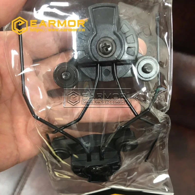 EARMOR M12 EXFIL Rails Adapter Attachment Kit Tactical Headset Adapter for EARMOR M31 / M32 / M31H / M32H Headset Upgrade Update 6