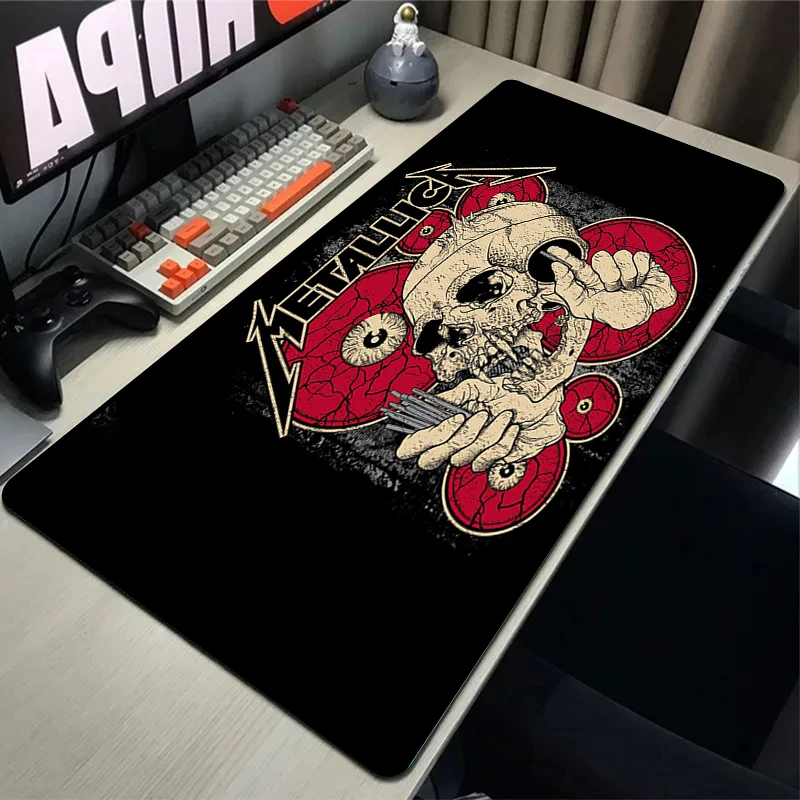 

Mouse Pad Xxl Mousepad Anime M-Metallica Desk Mats Computer Tables Pc Gamer Accessories Keyboard Gaming Deskpad Playmat Deskmat