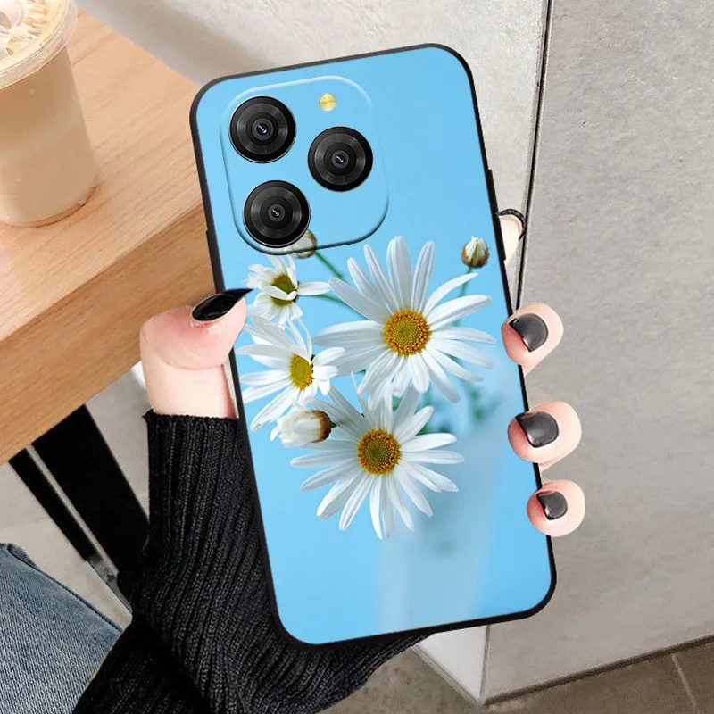Stylish Printed Soft TPU Protective Phone Case in Silicone Finish