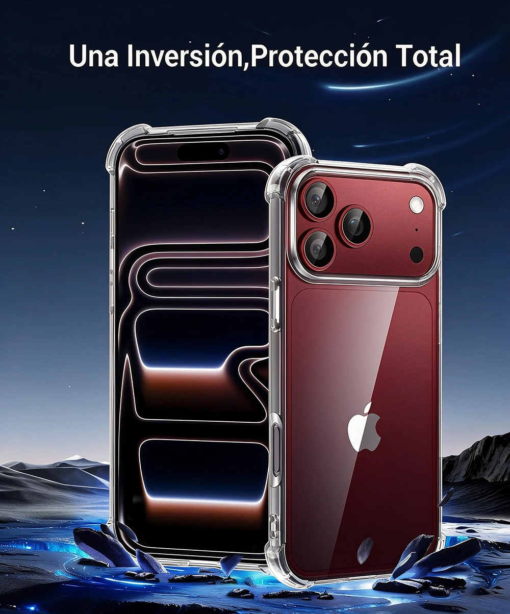 Ultra-Thin Transparent Airbag Anti-Shock Case