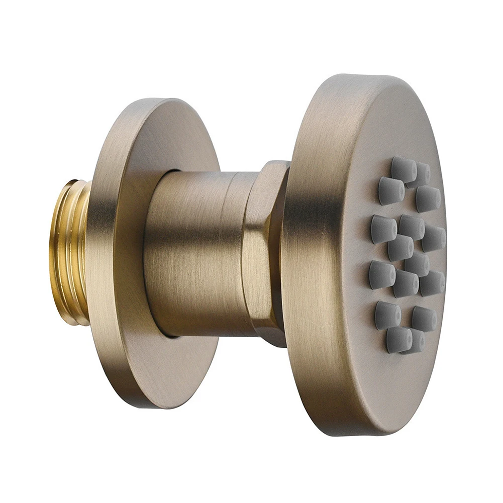 

Насадка для душа, регулируемая Вращающаяся насадка для защиты от засоров, из нержавеющей стали, настенное крепление для ванной комнаты