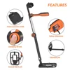 TX630 TX640 Foldable Metal Detector Gold Mine Treasure Hunting Detector Pinpoint Target ID Cursor LCD Display 3