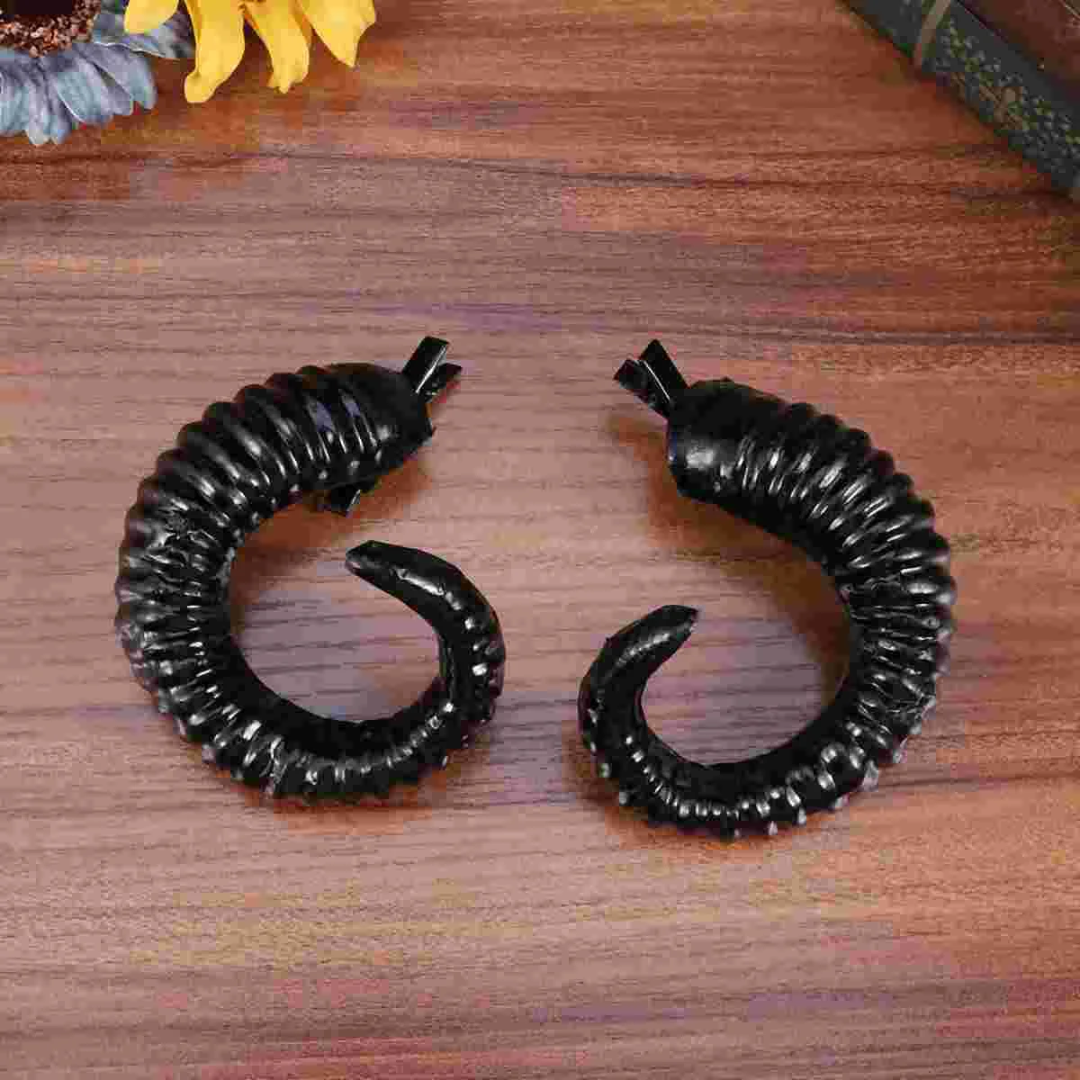 

Horns Sheep Cosplay Horn Clips Hair Clip Gothic On Hairclips Hairpin Halloween Headband Costume Hairpins Small Fancy