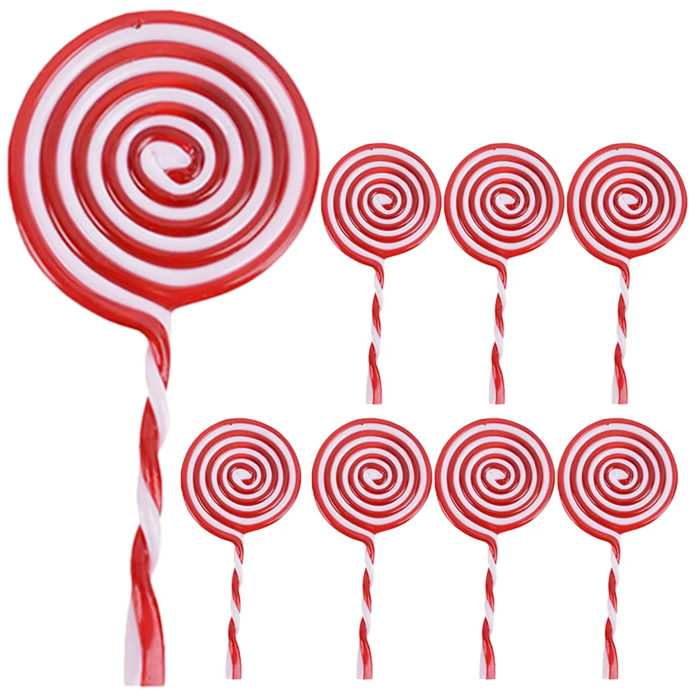 

Christmas Candy Lollipop Ornament Hanging Decoration Candy Pendant Christmas Lollipop Pendant Christmas Tree Decor Pendant