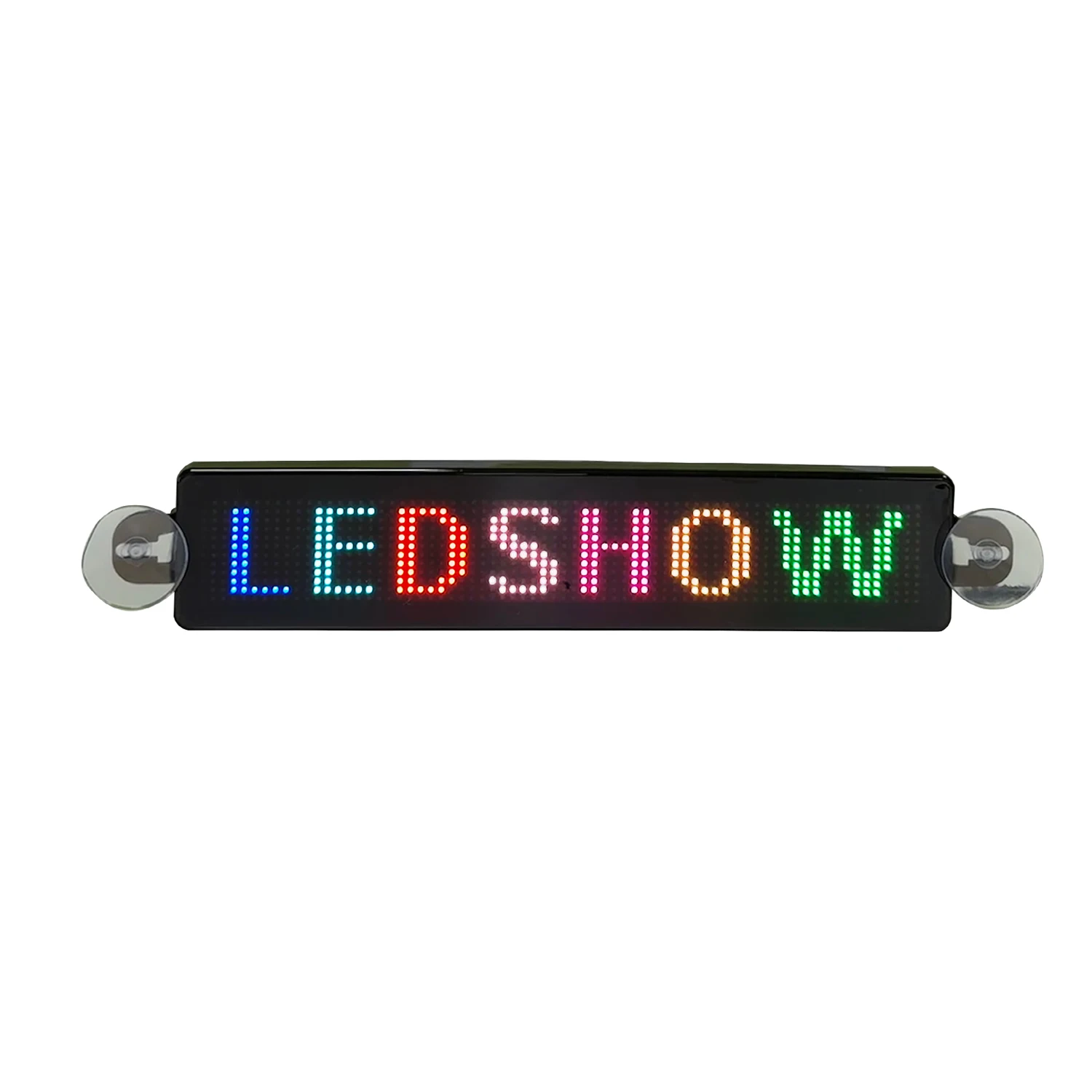 Bluetooth Led Auto Zeichen Display 12*72 Pixel Moving Nachrichten Bildschirm  APP Programmierbare Scrollen Led-anzeige für Auto Hinten fenster -  AliExpress