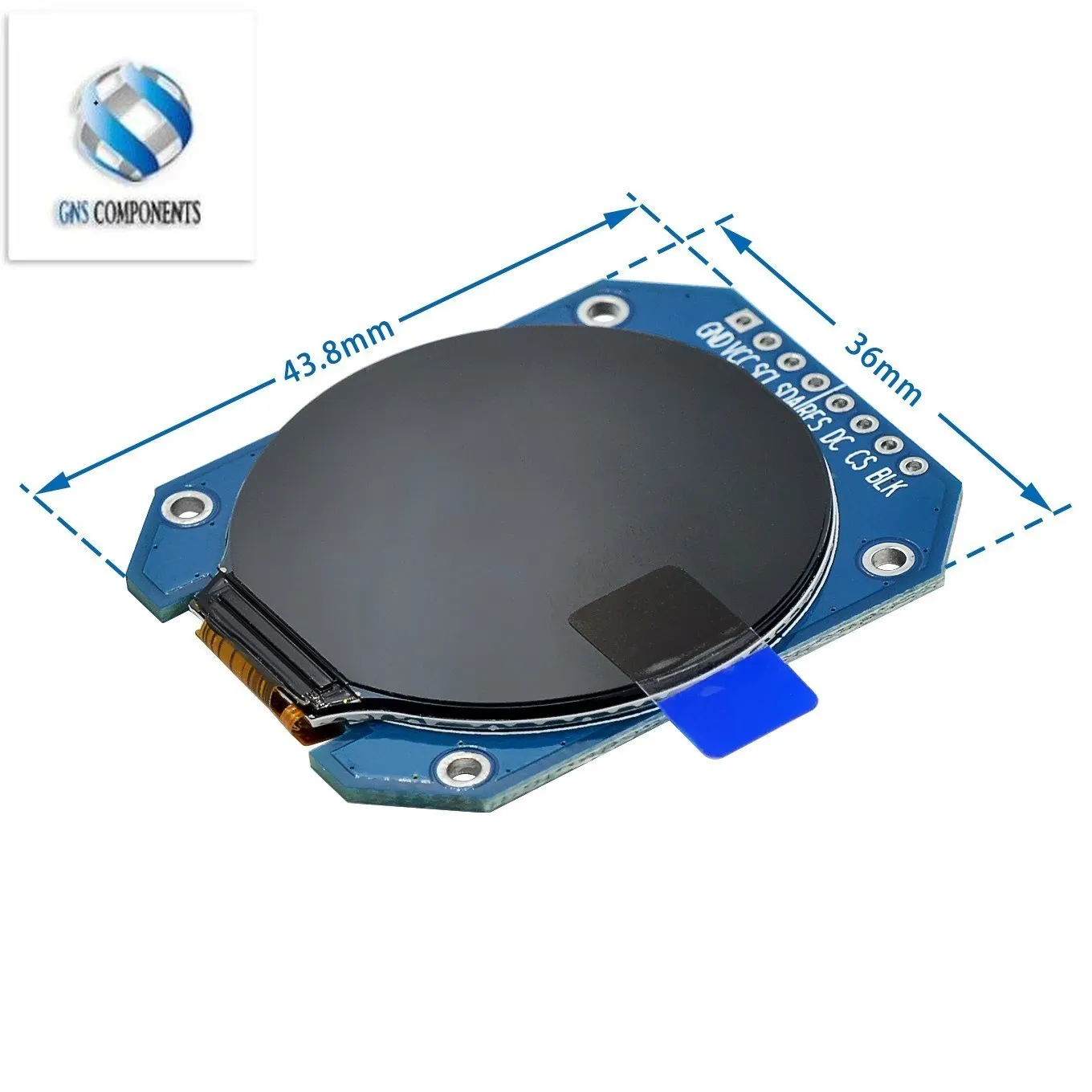 TFT Display 1.28 Inch TFT LCD Display Module Round RGB 240*240 GC9A01 Driver 4 Wire SPI Interface 240x240 PCB For Arduino