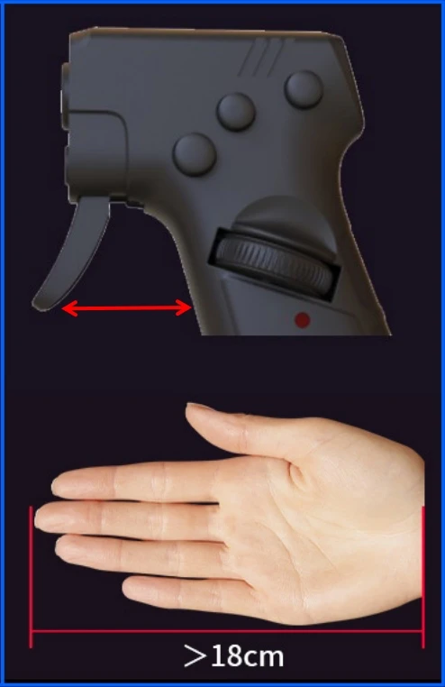Larger trigger angle