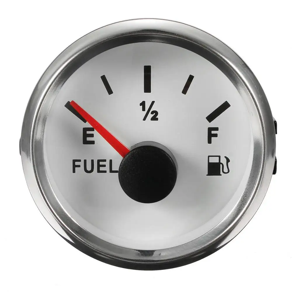 

Boat Marine 52mm Fuel Level Transmitter Gauge Oil Meter Sensor Pointer Universal
