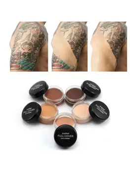 Heallor Hide Blemish Face Eye Lip Cream Concealer Makeup Foundation Professional Full Cover Contour Base Make Up Concealer Cream - Thumbnail 8