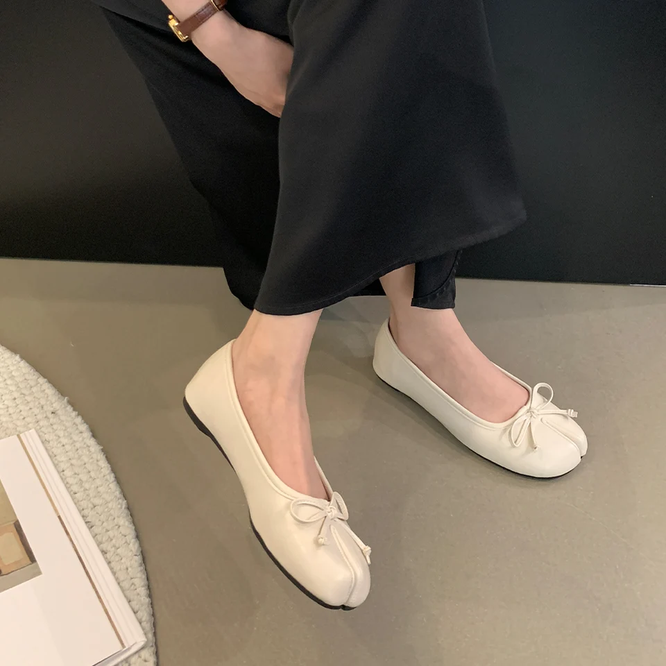 Comfortable Women's Split-Toe Soft Ballet Flats