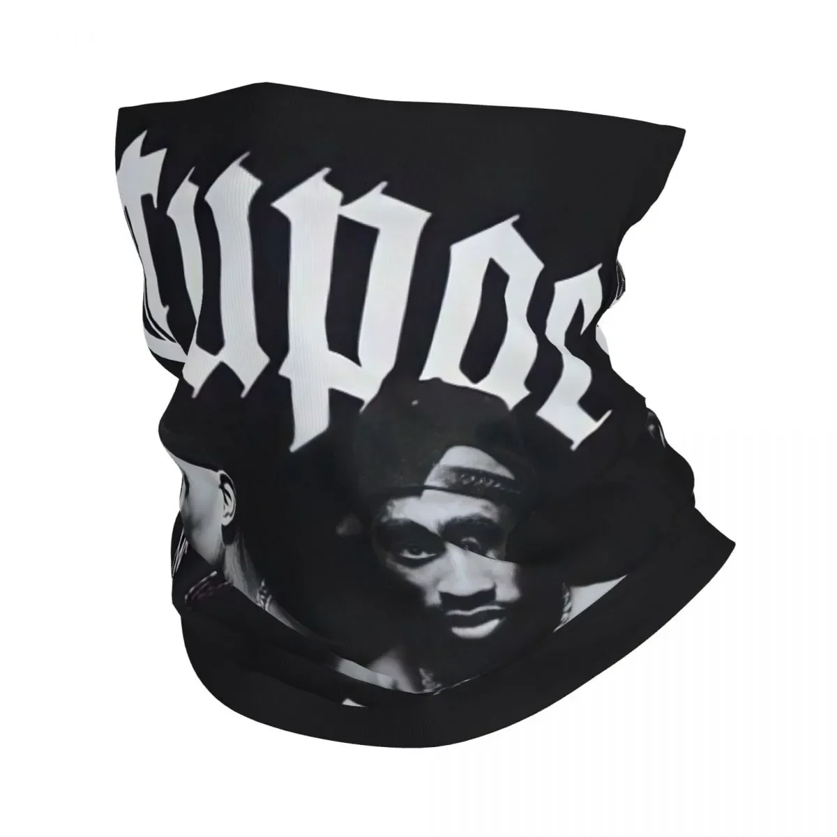 

Tupac 2PAC Rapper Bandana Neck Gaiter Printed Wrap Scarf Multifunctional Balaclava Outdoor Sports Unisex Adult Windproof