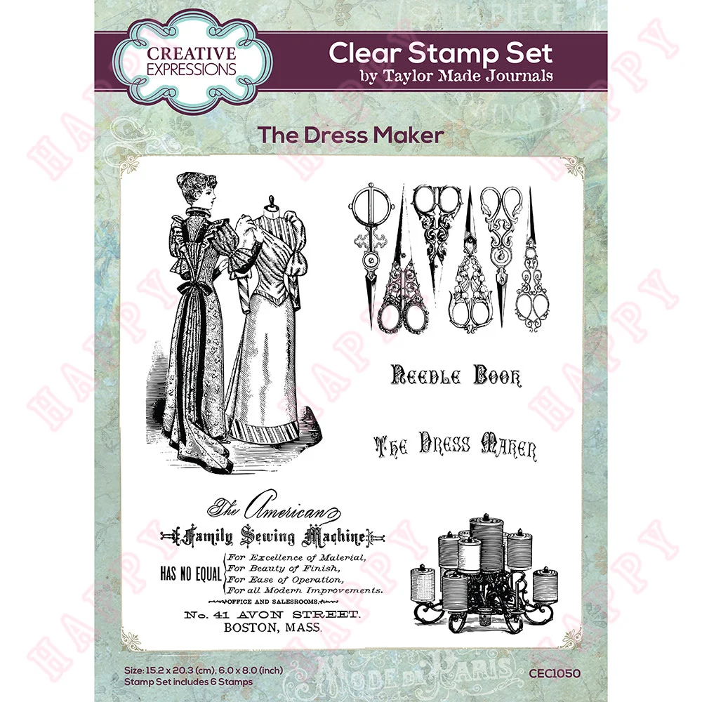 

The Dress Maker Cutting Dies Stamps Scrapbooking Diary Decoration Paper Craft Embossing Template DIY Greeting Card Handmade 2023